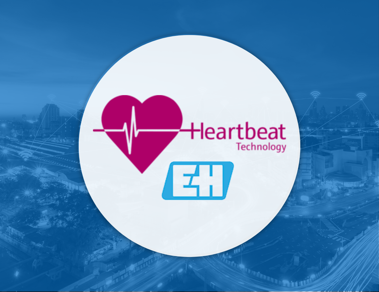 Header image with Endress+Hauser's logo and their Heartbeat Technology logo