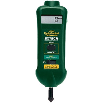 Extech 461895 & 461995 Combination Photo / Contact Tachometer