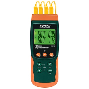 Extech SDL200 4-Channel Data Logging Thermometer