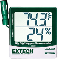 Environmental Test Equipment BIG DIGIT W/REMOT 1pcs 445715 Extech 