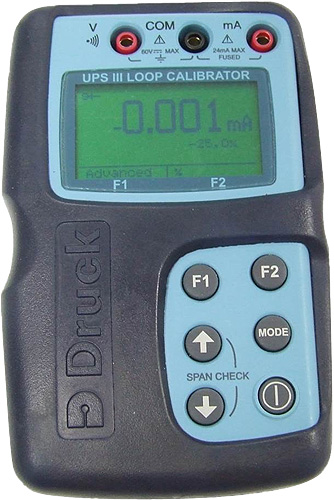 Druck UPS III Loop Calibrator