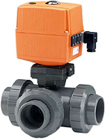 Georg Fischer Type 167 3 Way Ball Valve Valves Instrumart