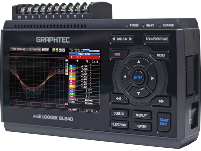 Graphtec GL240 Data Logger | Data Loggers | Instrumart