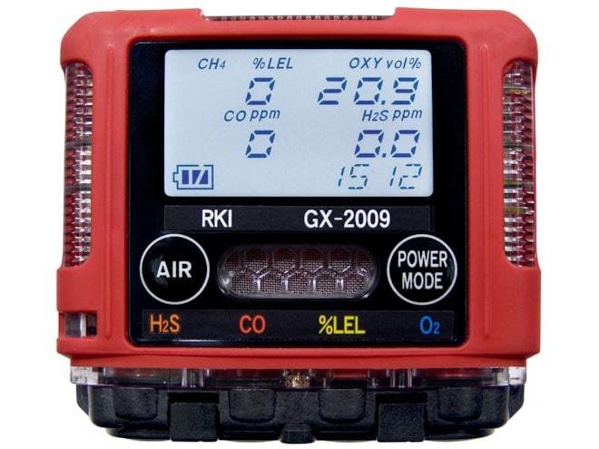 Rki Instruments Gx 09 Confined Space Monitor Gas Detectors Instrumart