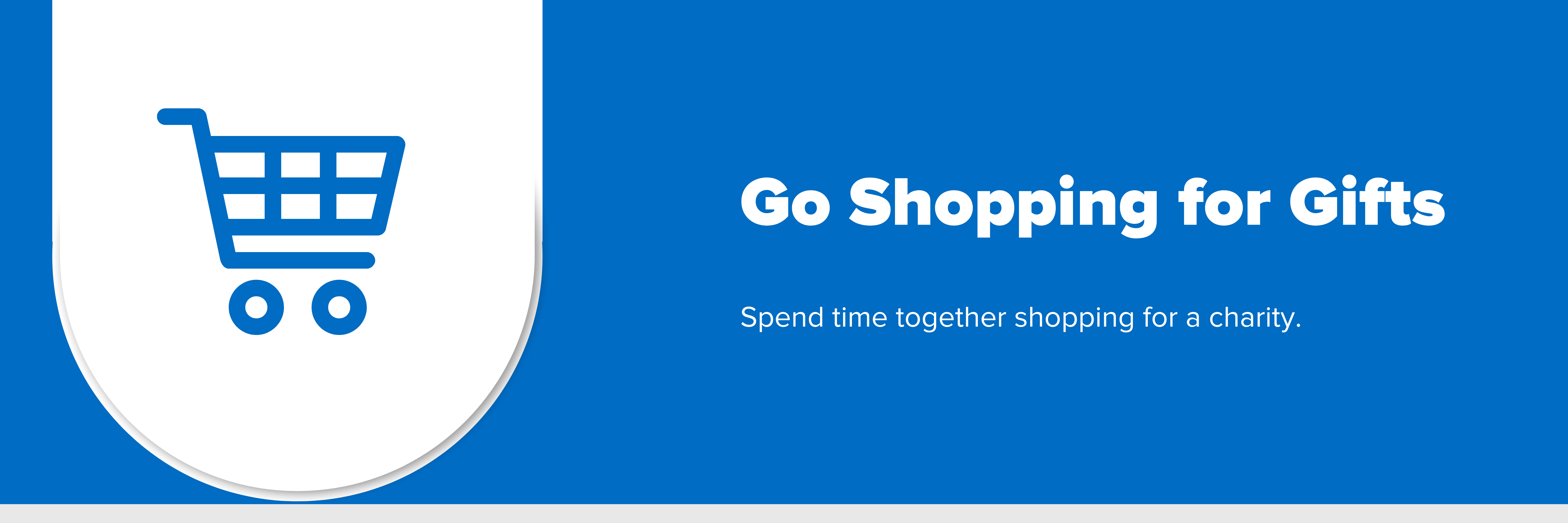 Header image with text 'go shopping for gifts'.
