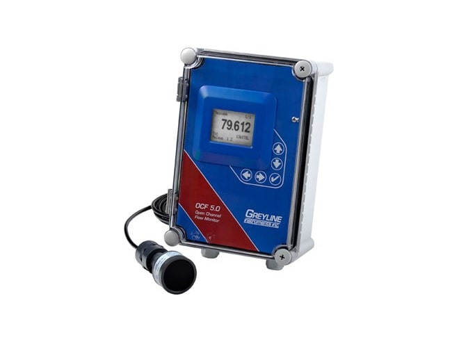 Greyline Instruments OCF 5.0 Open Channel Flow Monitor | Ultrasonic ...
