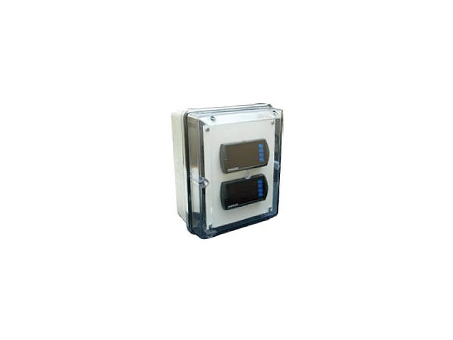 Flowline LM93-1001 Two Indicator, Windowed, 1/8 DIN, Polycarbonate NEMA Box