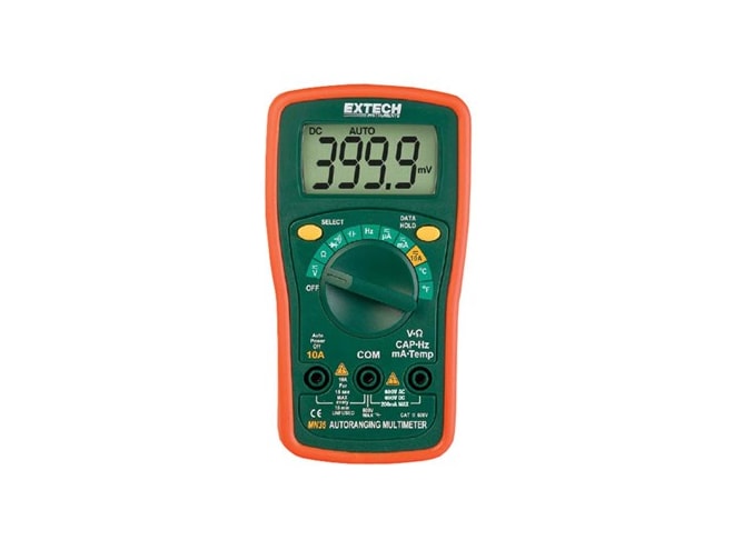 Đồng hồ vạn năng kỹ thuật số Extech MN35 / 36