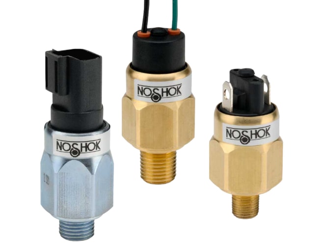 NOSHOK 100 Series Mechanical Compact SPST Pressure Switch