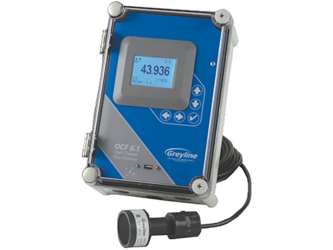 Greyline Instruments OCF 6.1 Open Channel Flow & Tank Level Meter ...