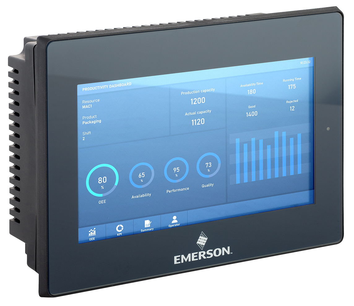 Emerson PACSystems QuickPanel+2 Multi-Functional Operator Interface