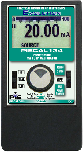 PIE 134 Pocket-Mate mA Loop Calibrator