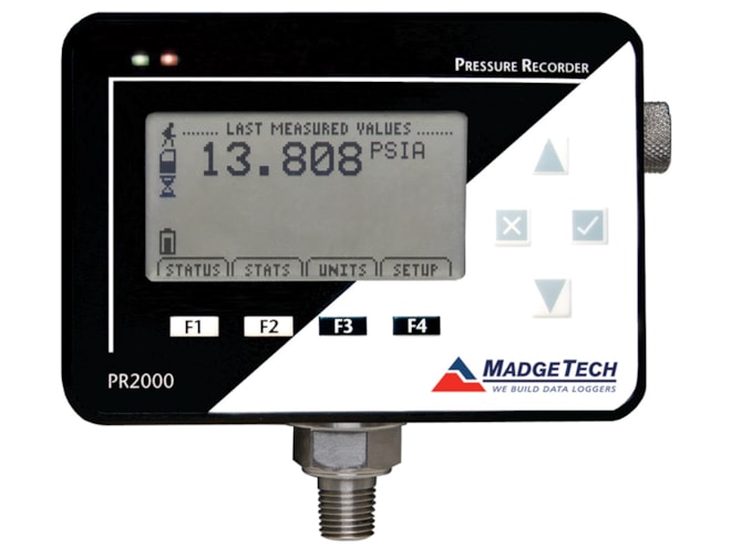 MadgeTech PR2000 Pressure Data Logger 