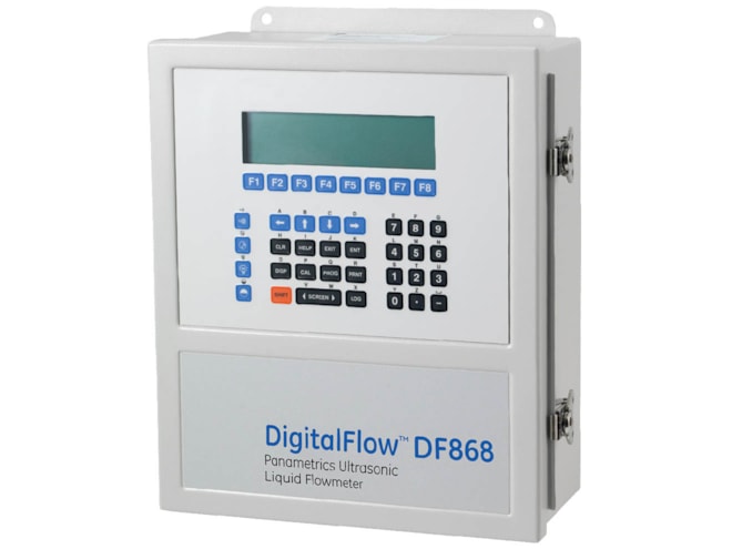 Panametrics DigitalFlow DF868 Ultrasonic Flow Meter