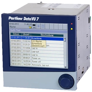Partlow DataVU 7 Paperless Recorder
