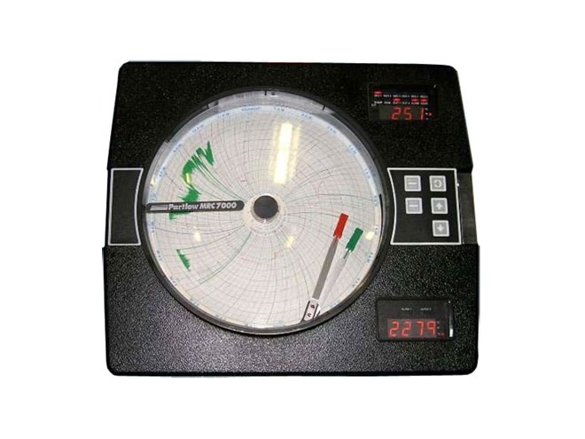 Partlow Mrc 7000 Circular Chart Recorder Circular Chart Recorders Instrumart