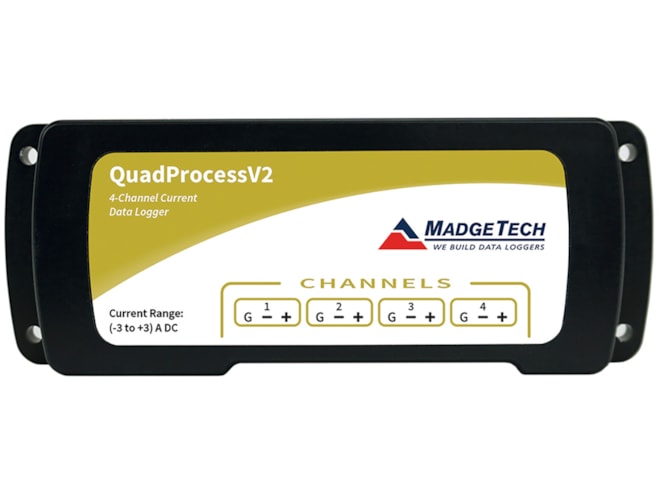 MadgeTech QuadProcessV2 Current Data Logger
