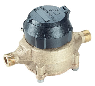 USG Badger 3/4x 3/4 M35 Brass Water Meter Pulse With Remote With Coupling|wire 