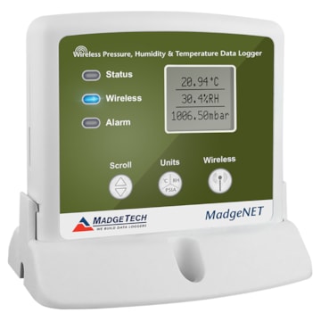MadgeTech RFPRHTemp2000A Pressure, RH & Temp Data Logger