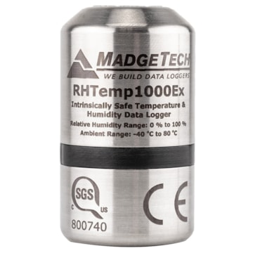 MadgeTech RHTemp1000Ex Humidity & Temperature Data Logger