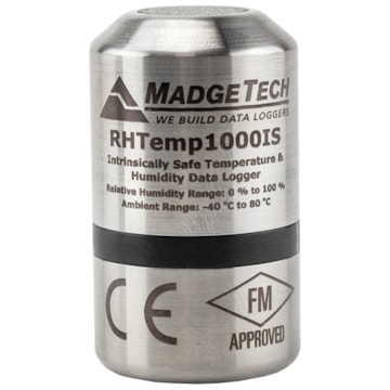 MadgeTech RHTemp1000IS Humidity & Temp Data Logger