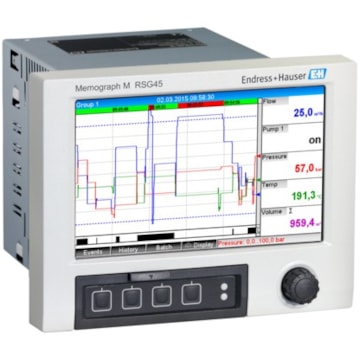 E+H Memograph M RSG45 Advanced Data Manager