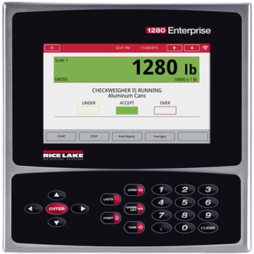 Rice Lake 1280 Enterprise Series HMI Weight Indicator
