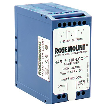 مبدل سیگنال سه حلقه ای Rosemount 333 HART