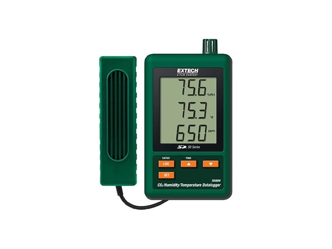 Extech SD800 CO2/Humidity/Temperature Data Logger | Data Loggers ...