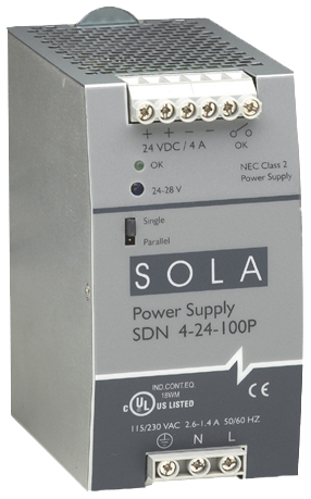 SolaHD SDN-P DIN Rail Series Power Supply