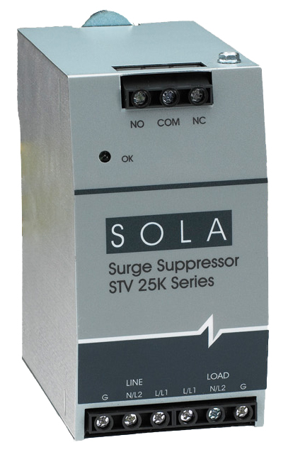 SolaHD STV25K DIN Rail Series Surge Protector