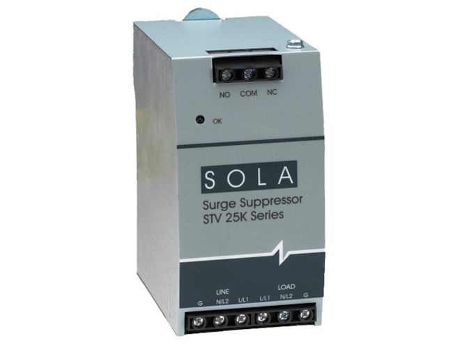 SolaHD STV25K DIN Rail Series Surge Protector