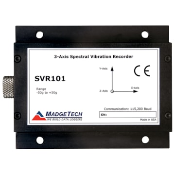 MadgeTech SVR101 Spectral Vibration Data Logger