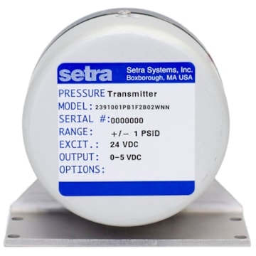 Setra Model 239 Pressure Transducer