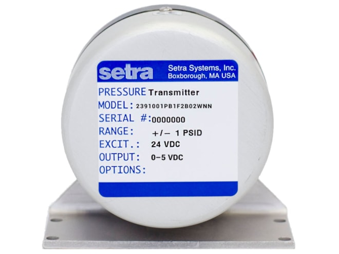 Setra Model 239 Pressure Transducer