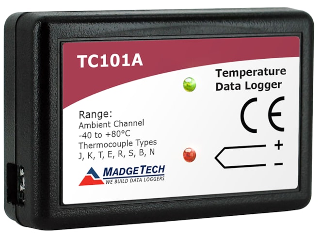 MadgeTech TC101A Thermocouple Data Logger
