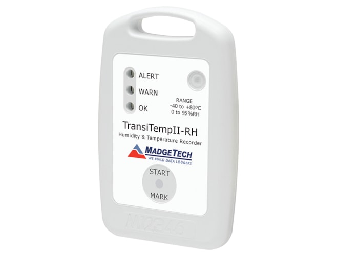 MadgeTech TransiTempII-RH Temp & Humidity Data Logger
