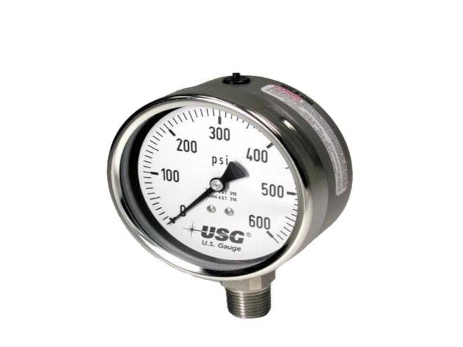 Pressure Gauge 157403 4 0-15 PSI 1/2 LMC Pressure Gauge 157403 4 0-15 PSI 1/2 LMC