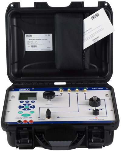 WIKA CPH7600 Wally Box III Pressure Calibrator