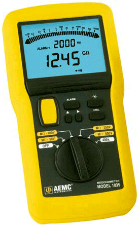 AEMC Model 1035 Megohmmeter
