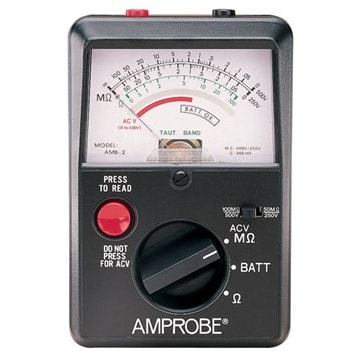 Amprobe AMB-2 Analog Insulation Tester