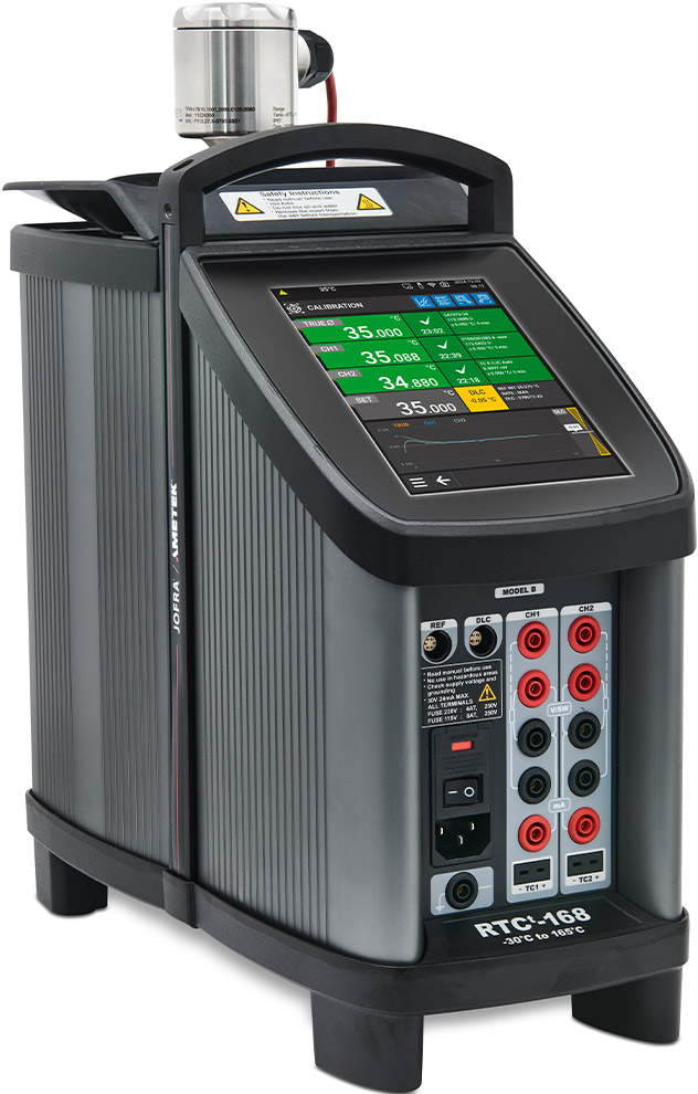 Ametek Jofra RTCt-168 Reference Temperature Calibrator Touch