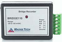 MadgeTech Bridge110 Bridge/Strain Gauge Data Logger