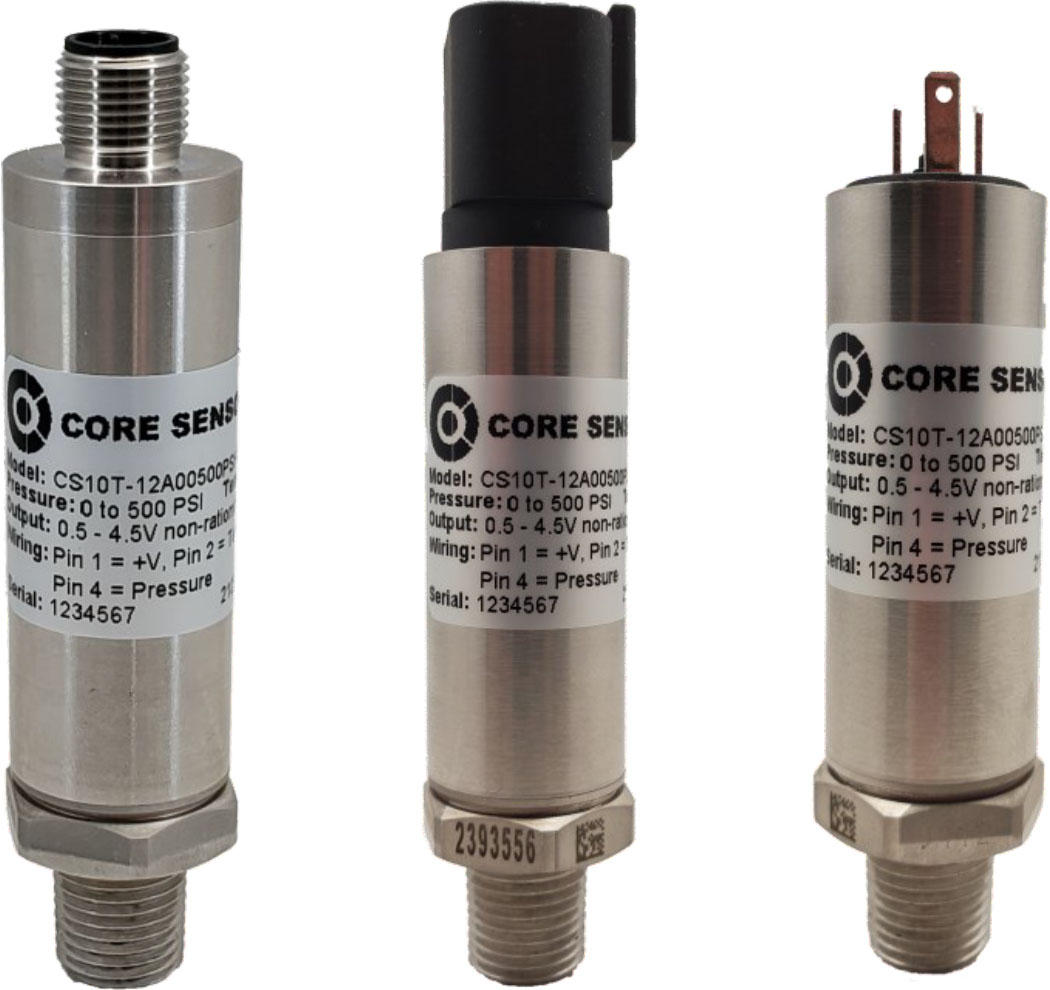 Core Sensors CS10T Dual Pressure and Temperature Transducer