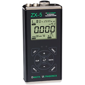 Dakota Ultrasonics ZX-5DL Thickness Gauge and Datalogger
