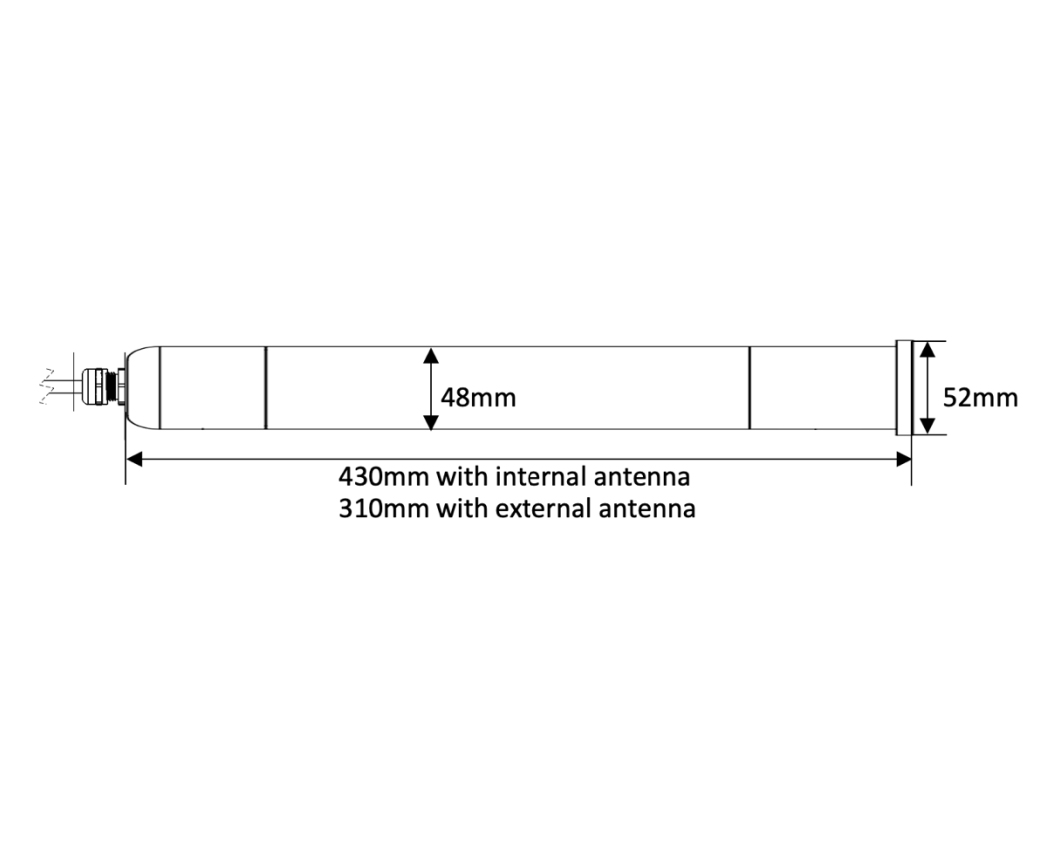 Ellenex PLM2-L Low Power Submersible Level Transmitter