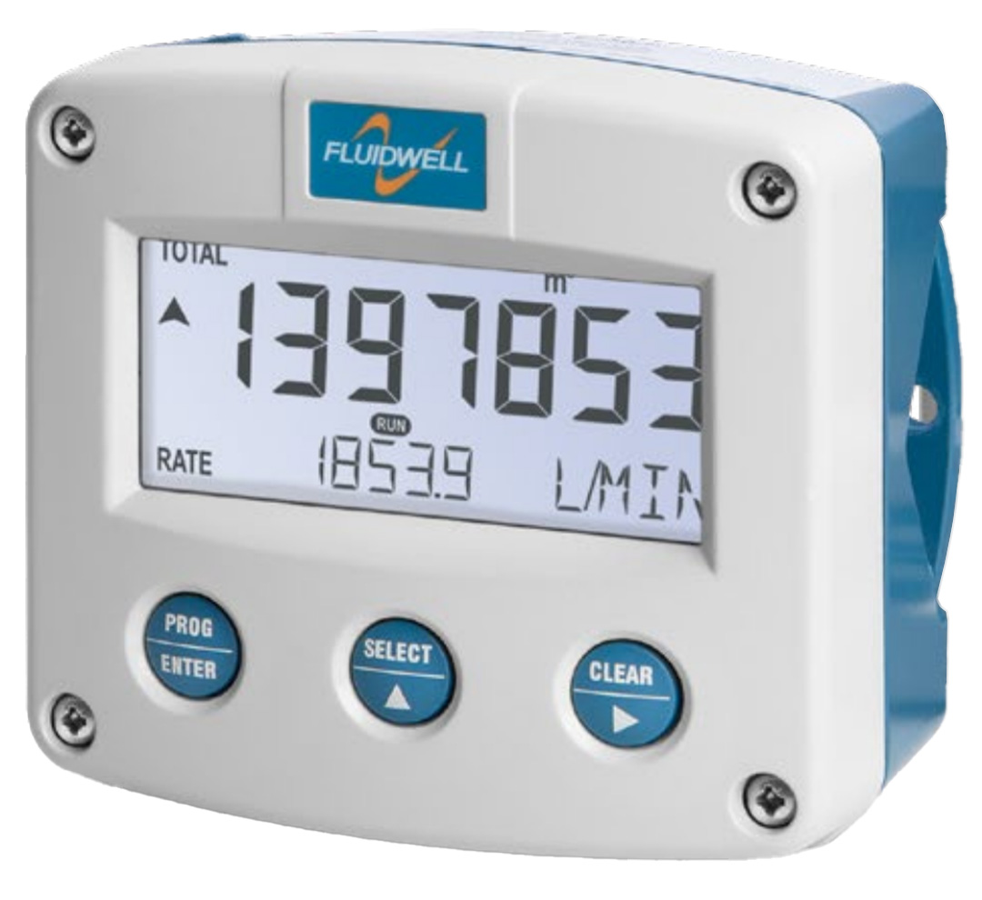 Fluidwell F-Series Flow Meter Monitor
