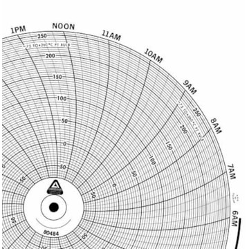 Honeywell 24001660-055  Ink Writing Circular Chart