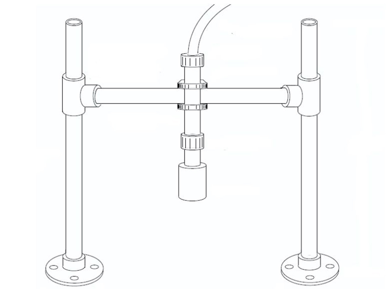 Greyline Instruments SMS Sensor Mounting Stand