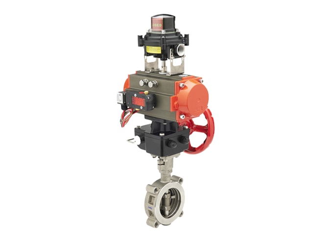 JFlow Controls 82 and 83 Series Double Eccentric Butterfly Valve